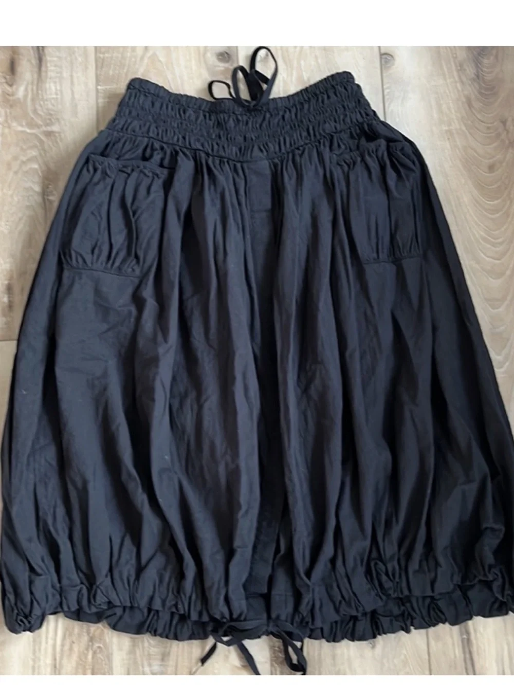 Free People Black Midi Skirt GUC - Picture 2 of 7